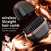 Mini Hair Straightening Comb Wireless Charging Portable Multifunctional Hair Care Not Hurt Hair Styling Comb Hair Straightener